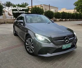  3 مرسيدس c300 موديل 2018 بحالة ممتازة