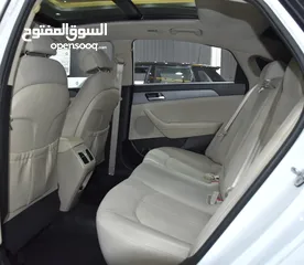  11 Hyundai Sonata ( 2017 Model ) in White Color GCC Specs