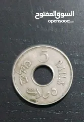 1 عملات فلسطينيه 1927 للبيع
