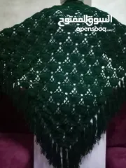  4 شالات كروشيه
