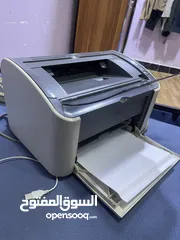  1 طابعه ليزريه مديل 2900 نضيفه كلش