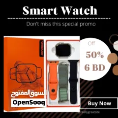  1 ساعة ذكية – فق 4 دينار! مظهر أنيق + مميزات رياضية في ساعة واحدة! اطلب الآن عبر الرسائل اليوم!