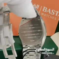  6 الساعة التريند جوتشي ... الرفيعة ... بسمك كريدت كارد ..... نسخة عالية الجودة .... ،،A7+  متوفرة الان