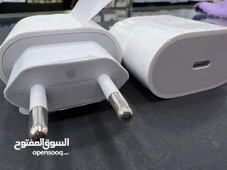  1 عظمة شحن ايفون الاصلية 18 واط (100٪؜)  Home Charger Apple PD 18w org(100%)