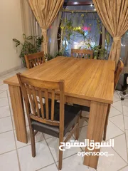  4 Dining Table & Cot for sale