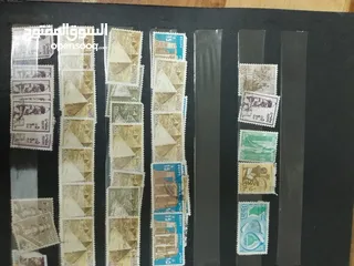  4 طوابع قديمة من مختلف البلدان العربية والأجنبية بسعر ممتاز الطابع الواحد