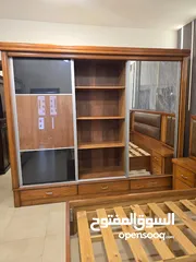  17 غرفة نوم ماستر فخمة في جبل الحسين .مستعمل بحال الوكالة 6 قطع خشب لاتيه وزااان ممتازة ونضيفة