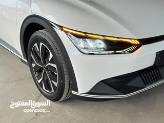  12 كيا EV6 وارد كوريا 2022 فحص كامل كرت ابيض ممشى 70 الف KM استخدام شخصي