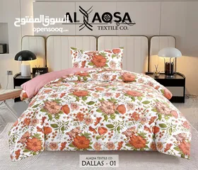  3 كمفورتر نفخ مفرد   3 قطع  شرشف وملف ووجه مخدة   مقاس الشرشف 160_220 مقاس الملف 90_200_30 نوم وراحة