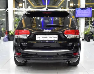  18 Jeep Grand Cherokee Overland 4x4 ( 2018 Model ) in Black Color GCC Specs