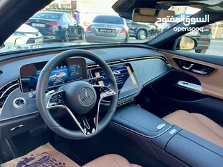  14 مرسيدس E200 غرافيت 2024 بانوراما ميموري كاميرات فرش كميل بحالة الزيرو عداد 6 الف كيلومتر فقط!!!
