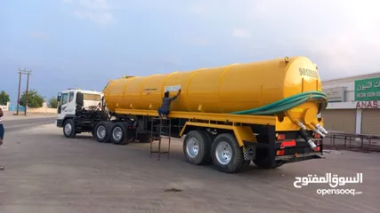  2 Sewage Tanker for Cleaning Tanks