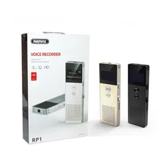  1 REMAX RP1 VOICE RECORDER مسجل صوت للمحاضرات تسجيل صوتي لعدة ساعات من ريماكس
