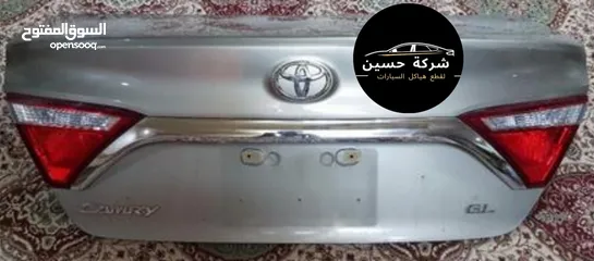  4 غطاء صندوق خلفي تويوتا كامري 2007 - 2024 جديد / مستعمل