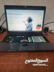  6 لاب توب hp قديم شغال 100% عليه ويندوز 7 للبيع بسعر مغري