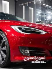  7 تيسلا موديل اس ، Tesla Model S 100D - GCC