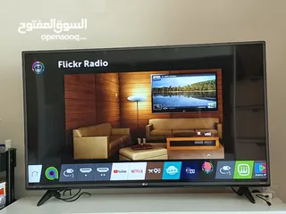  1 LED ultra HD 49inch smart LG TV