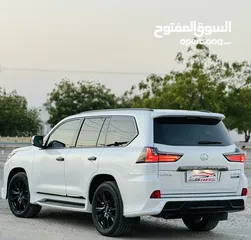  17 لكزس بلاك اديشن LX570-2019 صبغ الوكاله في قمة النظافة