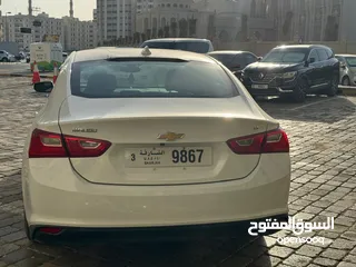  3 Chevrolet Malibu 2018