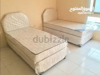  8 NEW HIGH QUALITY SINGLE AMERICAN BED WITH MATTRESS 90/190 CM