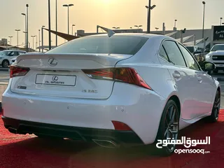  4 2018LEXUS IS350 F-SPORT