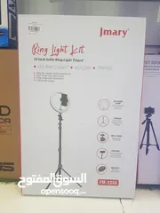  1 JMARY ring light kitt 10 inch selfie ring light with tripod