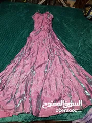  19 فستان خطوبه عدد2 تركي ثقيل والباقي حفلات وسهرات كلهم 100