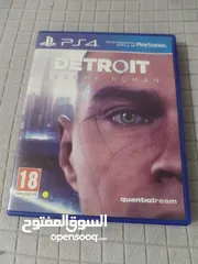  1 أسطوانة لعبة Detroit: Become Human مدبلجة عربي ps4 بدون خدش واحد
