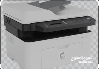  17 طابعة أتش بي ليزر جيت اسود  وايرلس   hp laser jet M137 fnw
