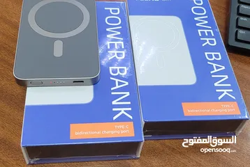  1 باور بانك 5000 تيكنو c ولاسلكي tecno اصلي POWER BANK