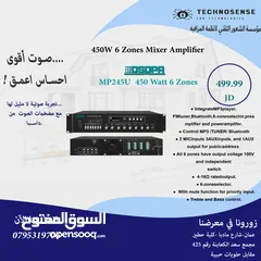  10 مضخم  صوت (Amplifiers) من الشركة العالمية DSPPA  احجام مختلفة