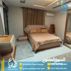  7 شقه فخمه سوبر ديلوكس مفروشه للايجار  قرب دوار الساعه  مع مدخل خاص سكنه اولى