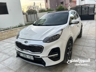  23 كيا سبورتاج 2020 سعر حرق فل كامل الإضافات لون أبيض عاجي محرك 2000 بانوراما تدفئة وتبريد مقاعد جنط19