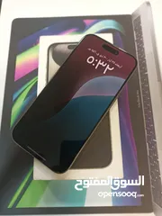  10 iphone 15 pro 256 GB بطاريه 99%  وارد شرق اوسط ( كفاله مطووله)