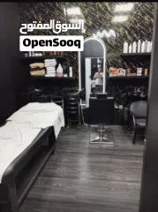  13 اكبر صالون رجالي بعجمان للبيع