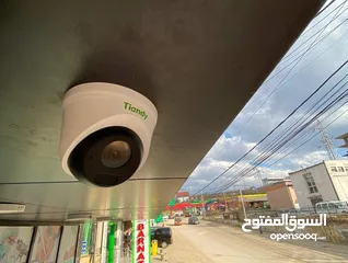  7 نظام مراقبة تياندي الذكي يحميك 24/7 حلول أمنية متكاملة للمصانع والمستودعات.. بدقة 4k
