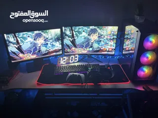  3 سيت اب كمبيوتر جيمنج مع كامل الملحقات الخاصة به