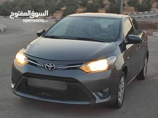  9 تويوتا يارس 2016 بحاله ممتازه جدا ماتور 1600 جير اوتوماتيك بسعر مغري جدا