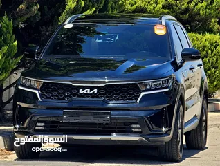  1 كيا سورينتو هايبرد بنزين وكهربا 2023ترخيص 2022فل مع فتحه