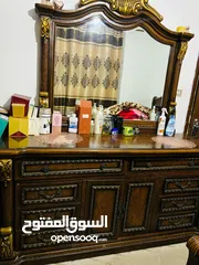  7 غرفة نوم خشب ماليزي ثقيل
