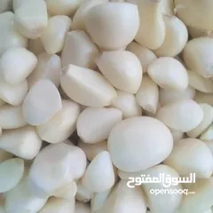  3 ثوم مقشر نخب اول بلدي