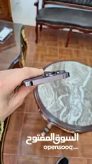  6 آيفون 14 برو ماكس   ذاكرة 128GB  بطارية 85% نوذج M esim مع 3كفرات والوصلة كوبي ون أحسن من الأصلية