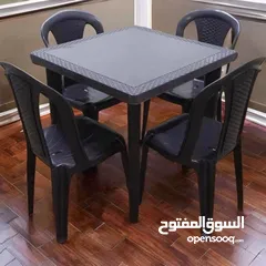  3 طاولة و 4كراسي