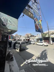  1 محل للبيع نقل قدم في شارع الرقاص في صنعاء