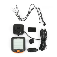  4 Waterproof Bicycle LCD Speedometer Odometer