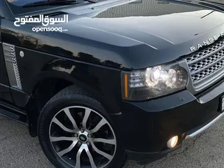  4 رنج روفر موديل 2006 محوّل 2012 Autobiography لون اسود مالك ثاني فل كامل بحال الوكالة للبيع .