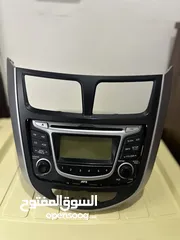  1 مسجل آصلي هيونداي أكسينت 2011 بحالة الوكالة مع فريم
