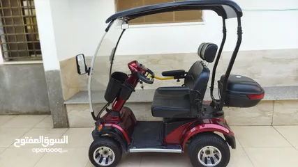  4 تكتك، سيارة كهربائية، عربة معاقين 24 فولت