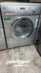  3 غسالات الجي 7 كيلو  100 دوره  شاشه رقميه  12 برنامج لون سلفر  مستعمل بحالة ممتازة