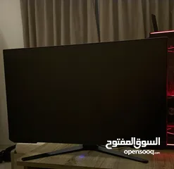  1 Samsung Odyssey G5 Flat مستعملة بحالة الوكالة